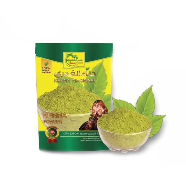 حناء العمري اليمني الفاخر 200جرام طبيعي ونقي 100%