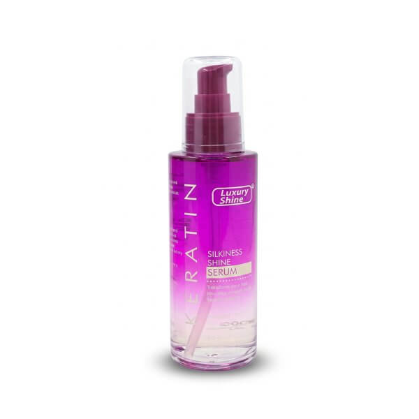 سيروم كيراتين Luxury Shine Silkiness Shine للشعر سيروم كيراتين للشعر