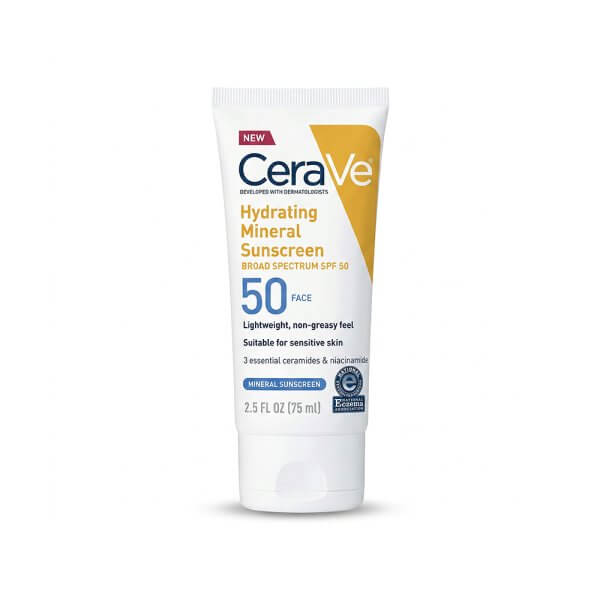 واقي شمس مرطب للوجه SPF 50 للبشرة الحساسة 75مل واقي شمس مرطب للوجه SPF 50 للبشرة الحساسة 75مل
