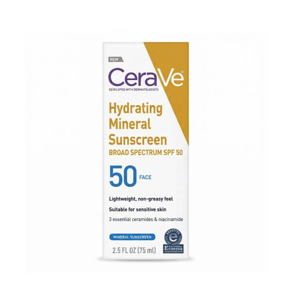 واقي شمس مرطب للوجه SPF 50 للبشرة الحساسة 75مل واقي شمس مرطب للوجه SPF 50 للبشرة الحساسة 75مل